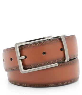 Roundtree & Yorke Double Leather Reversible Belt