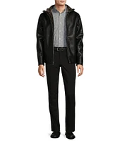 Roundtree & Yorke Faux Fur & Leather Jacket