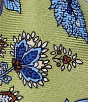 Roundtree & Yorke Grand Paisley Print 2 3/4#double; Silk Tie