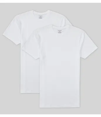 Roundtree & Yorke Heavyweight Crew Neck Undershirts 2-Pack