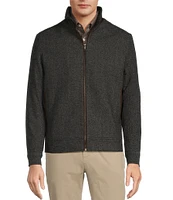 Roundtree & Yorke Herringbone Wool Hipster Jacket