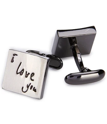 Roundtree & Yorke I Love You Cuff Links