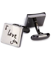 Roundtree & Yorke I Love You Cuff Links