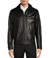 Roundtree & Yorke Lamb Hipster Leather Jacket