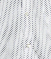 Gold Label Roundtree & Yorke Long Sleeve Geometric Print Sport Shirt
