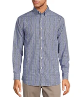 Gold Label Roundtree & Yorke Non-Iron Long Sleeve Plaid Sport Shirt