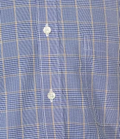 Gold Label Roundtree & Yorke Non-Iron Long Sleeve Plaid Sport Shirt