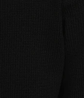 Roundtree & Yorke Long Sleeve Solid Chunky Knit Turtleneck Sweater