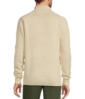 Roundtree & Yorke Long Sleeve Solid Chunky Knit Turtleneck Sweater