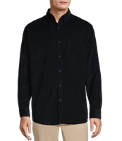 Roundtree & Yorke Long Sleeve Solid Classic Corduroy Sport Shirt