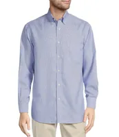 Gold Label Roundtree & Yorke Non-Iron Long Sleeve Solid Dobby Sport Shirt