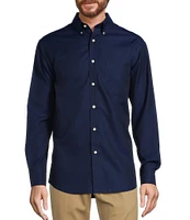 Gold Label Roundtree & Yorke Non-Iron Long Sleeve Solid Dobby Sport Shirt