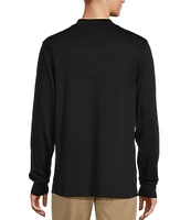 Roundtree & Yorke Long Sleeve Solid Mock Neck Pullover