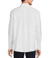 Roundtree & Yorke Long Sleeve Solid Oxford Sport Shirt