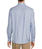 Roundtree & Yorke Long Sleeve Solid Oxford Sport Shirt