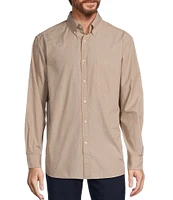 Roundtree & Yorke Long Sleeve Solid Slub Sport Shirt