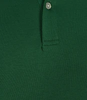 Roundtree & Yorke Long Sleeve Solid Supima Polo Shirt