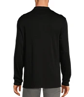 Roundtree & Yorke Long Sleeve Solid Supima Polo Shirt