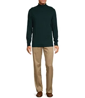 Roundtree & Yorke Long Sleeve Solid Turtle Neck Pullover