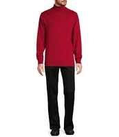 Roundtree & Yorke Long Sleeve Solid Turtle Neck Pullover