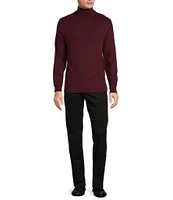 Roundtree & Yorke Long Sleeve Solid Turtle Neck Pullover