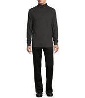 Roundtree & Yorke Long Sleeve Solid Turtle Neck Pullover