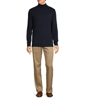 Roundtree & Yorke Long Sleeve Solid Turtle Neck Pullover