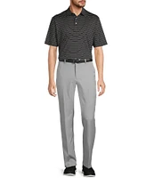 Roundtree & Yorke Performance Andrew Straight Fit Flat Front Pant