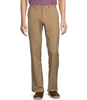 Roundtree & Yorke Performance Andrew Straight Fit Flat Front Solid Pants