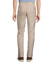 Roundtree & Yorke Performance Andrew Straight Fit Flat Front Solid Pants