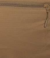 Roundtree & Yorke Performance Classic Fit Flat Front 9#double; Cargo Shorts