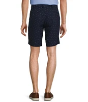 Roundtree & Yorke Performance Classic Fit Flat Front 9#double; Seersucker Shorts