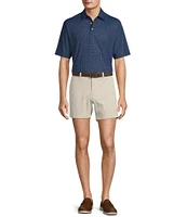 Roundtree & Yorke Performance Cocktail Print Polo Shirt