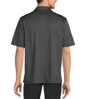Roundtree & Yorke Performance Diamond Jacquard Polo Shirt