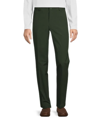 Roundtree & Yorke Performance Ethan Slim Fit Flat Front Chino Pants