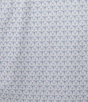 Roundtree & Yorke Performance Flat Front Straight Fit Golf Ball Print 7#double; Inseam Shorts