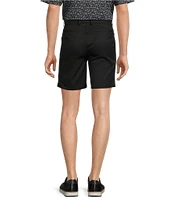 Roundtree & Yorke Performance Flat Front Straight Fit Printed 8#double; Inseam Shorts