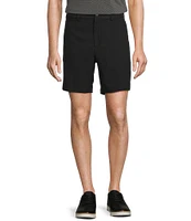 Roundtree & Yorke Performance Half Elastic Classic Fit Stretch Fabric 8#double; Inseam Shorts