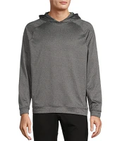 Roundtree & Yorke Performance Long Sleeve Herringbone Jacquard Hoodie