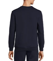 Roundtree & Yorke Performance Long Sleeve Solid Fleece Crewneck Pullover