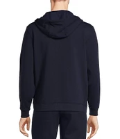 Roundtree & Yorke Performance Long Sleeve Solid Fleece Full Zip Hoodie