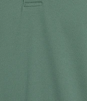 Roundtree & Yorke Performance Placed Jacquard Polo Shirt