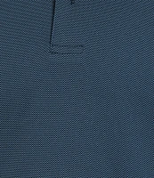 Roundtree & Yorke Performance Placed Jacquard Polo Shirt