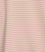 Roundtree & Yorke Performance Short Sleeve Mini Stripe Polo Shirt