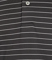 Roundtree & Yorke Performance Short Sleeve Wide Stripe Polo Shirt