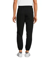 Roundtree & Yorke Performance Solid Fleece Drawstring Jogger Pants