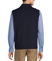 Roundtree & Yorke Performance Solid Quarter-Zip Vest