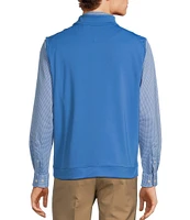 Roundtree & Yorke Performance Solid Quarter-Zip Vest