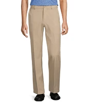 Roundtree & Yorke Performance Stewart Flat Front Classic Fit Solid Pants