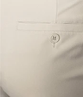 Roundtree & Yorke Performance Stewart Flat Front Classic Fit Solid Pants